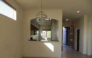 DINING AREA TO KITCHEN PASS THRU