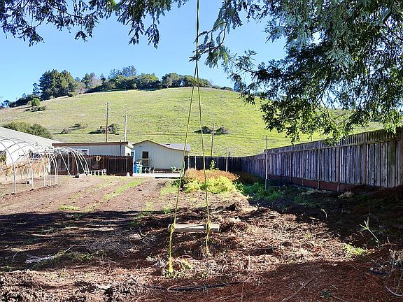 View of lot from back fence
