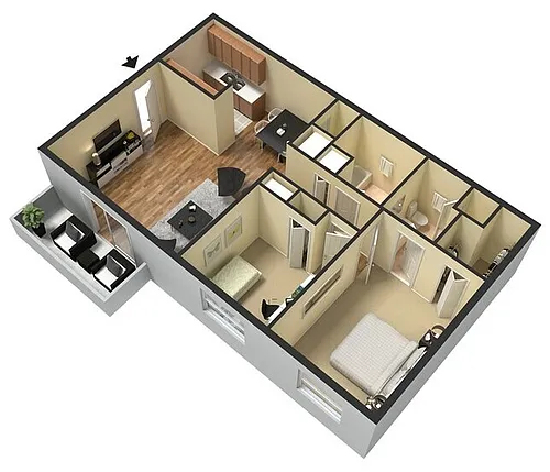 Floor plan The Luxor