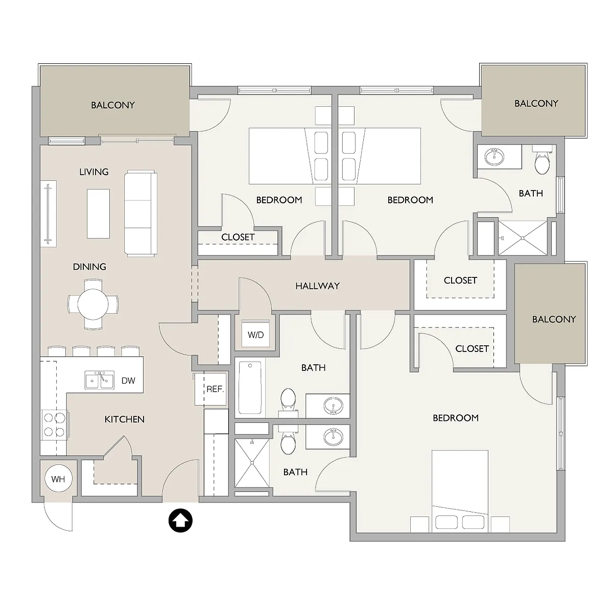 Floor plan Milan