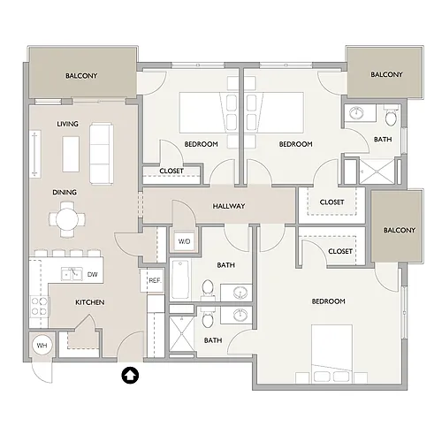 Floor plan Milan
