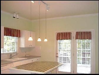Kitchen opens to Large Deck