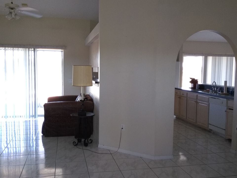View from front door looking