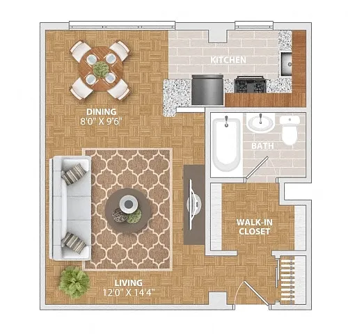 Floor plan The Manor I