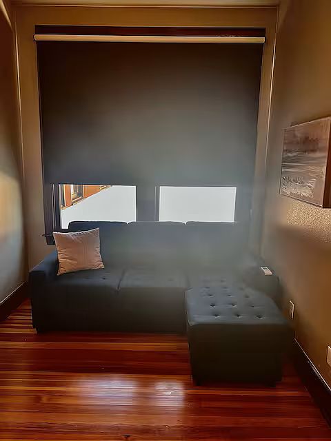 Sofa with pullout bed and storage
