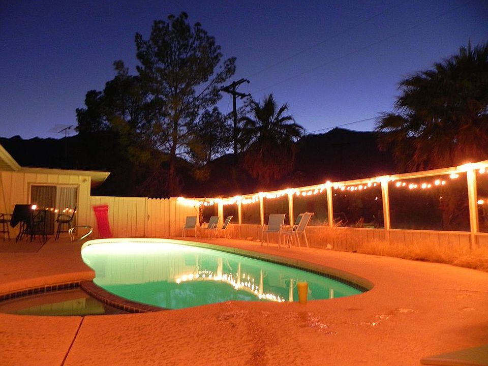 Cool Poolside Evening