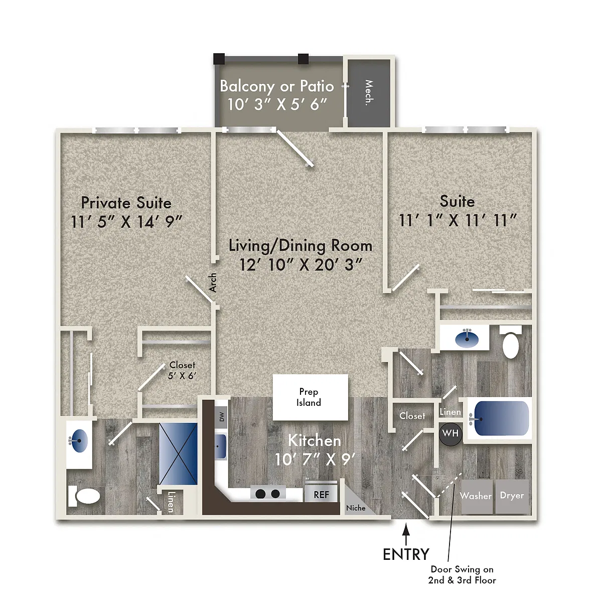 Floor plan Byron
