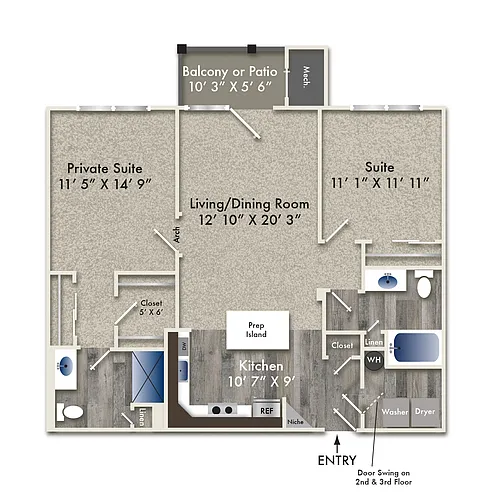 Floor plan Byron