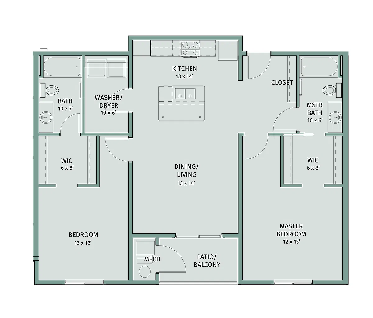 Floor plan Indigo