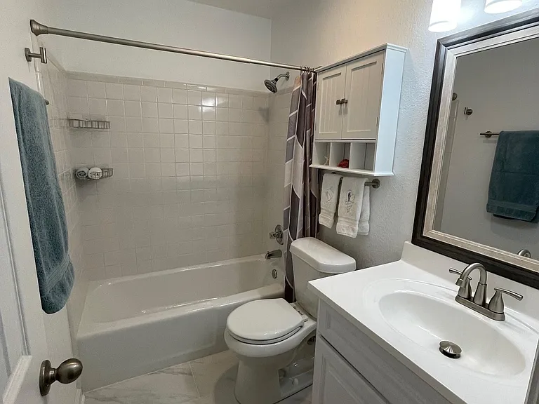 Updated bathroom with all new fixtures