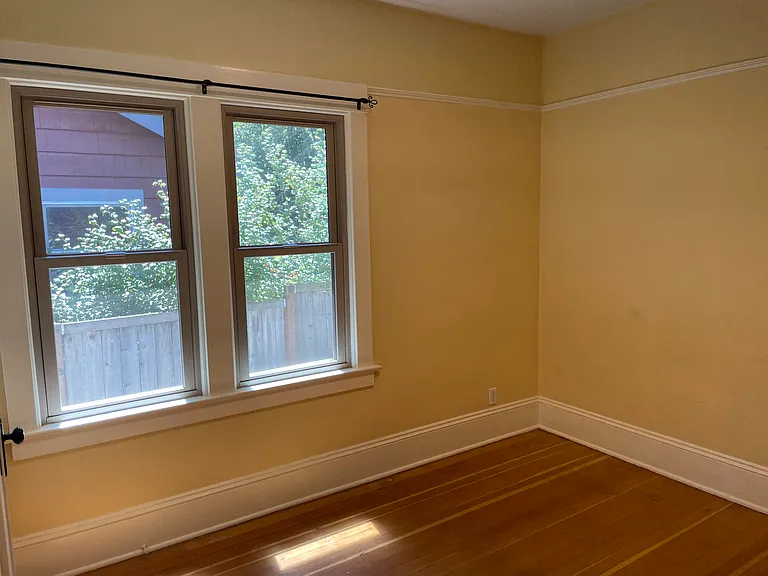 First bedroom with bright southern exposure.