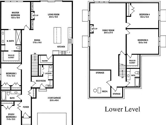 Ventana Floor Plan