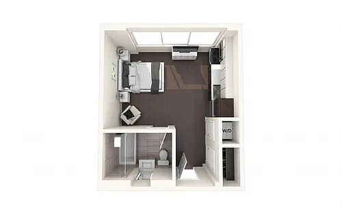 Floor plan Studio-415