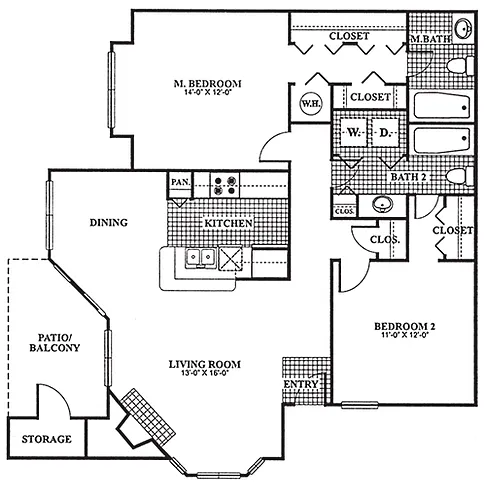 Floor plan B2