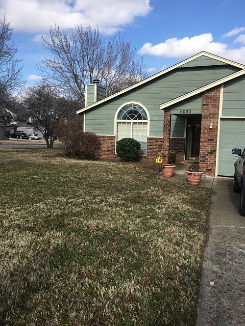 Front of home facing west