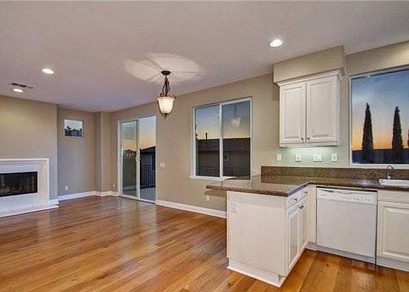 Kitchen with eat in area 1