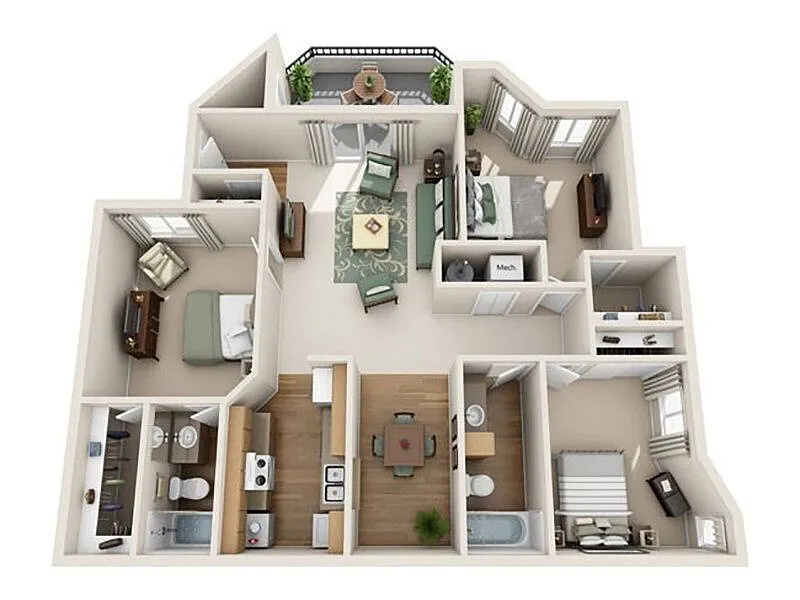 Floor plan Holly