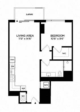 Floor plan 1U