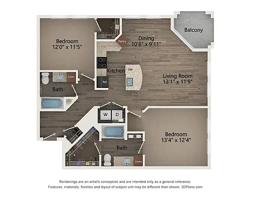 Floor plan B2
