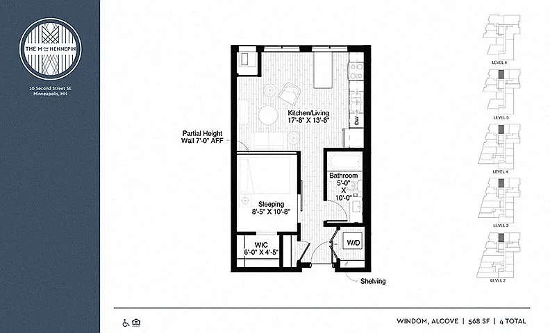 Floor plan Windom | Alcove