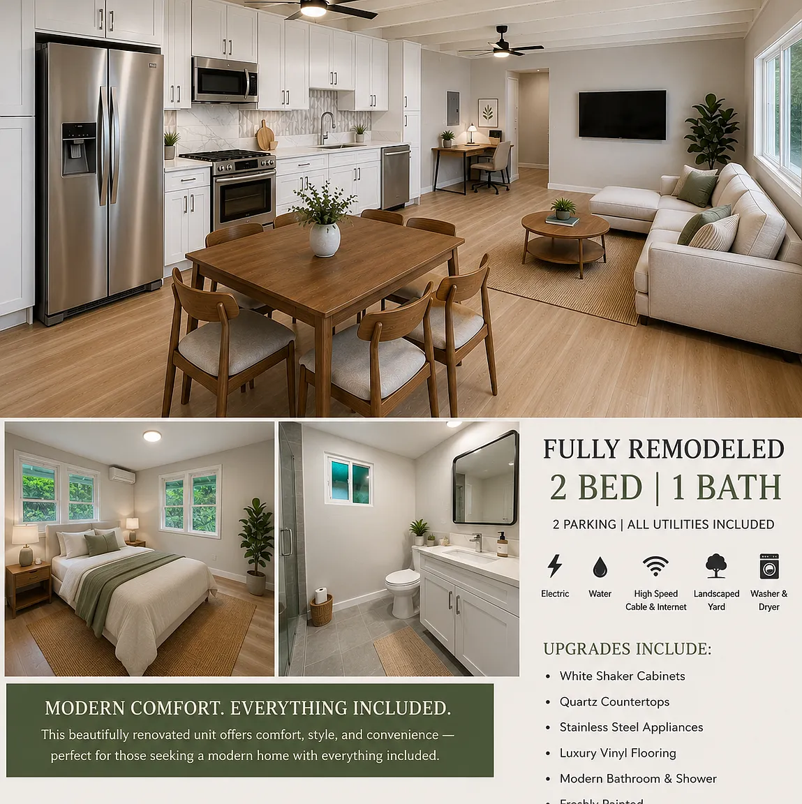 2 bed, 900 sqft, $4,000 — Photo 1