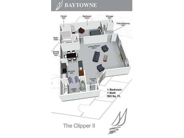 Floor plan Clipper II