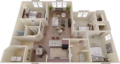 Floor plan The Kenilworth