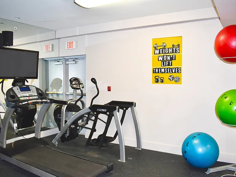 24-Hour Fully Equipped Fitness Center with WiFi Throughout