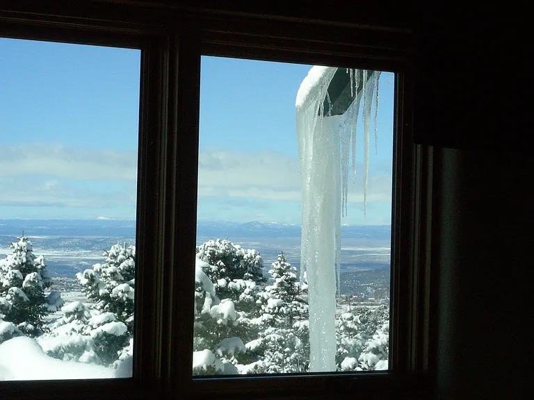 Winter view from Main Bedroom