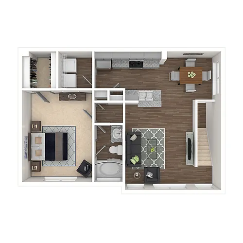 Floor plan Spring Creek