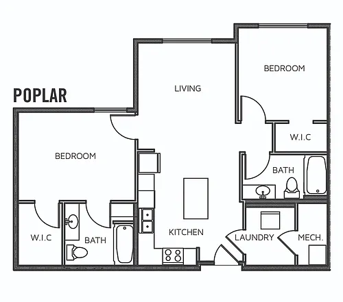 Floor plan Poplar