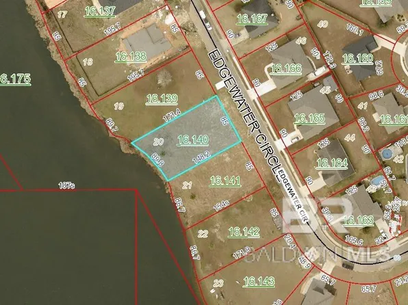 LOT 20 Edgewater Cir Lot 20, Loxley, AL 36551