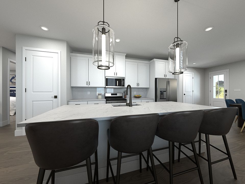 Skip takeout and prep dinner in the well-appointed kitchen.