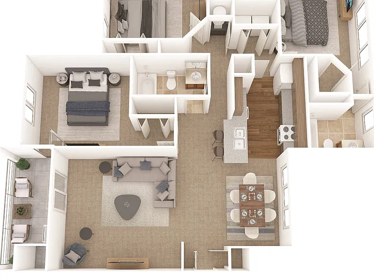 Keswick Village Apartments and Townhomes — Photo 33