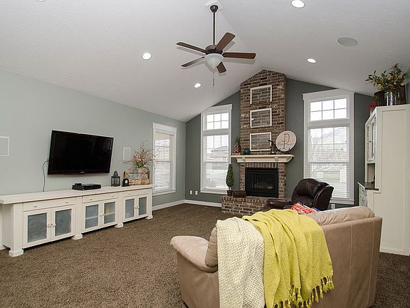 Upstairs living