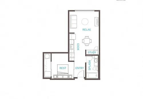 Floor plan A6