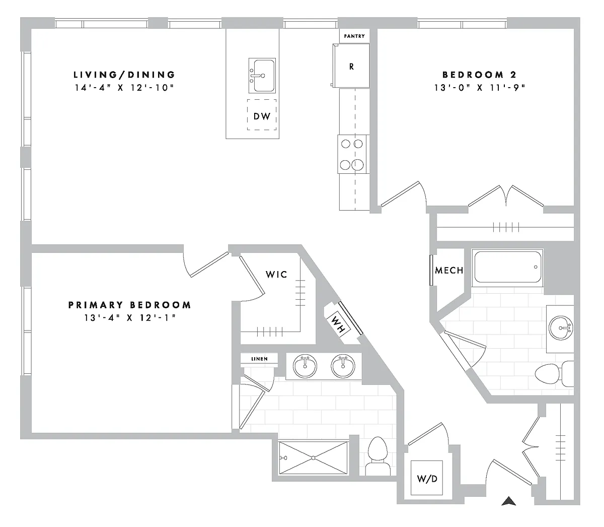 Floor plan B17