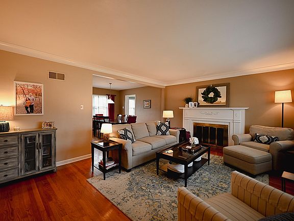 Living Room and Dining Room