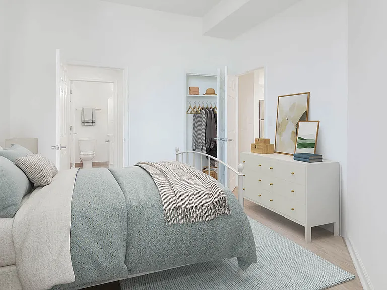 Bedroom with Hard Surface Flooring
