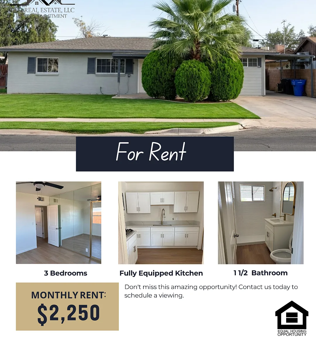 3 bed, 1.5 bath, $2,250 — Photo 1