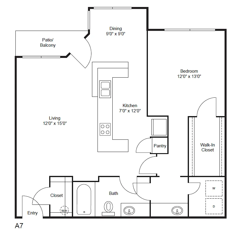 Floor plan A6