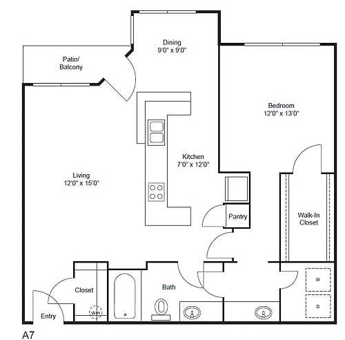 Floor plan A6