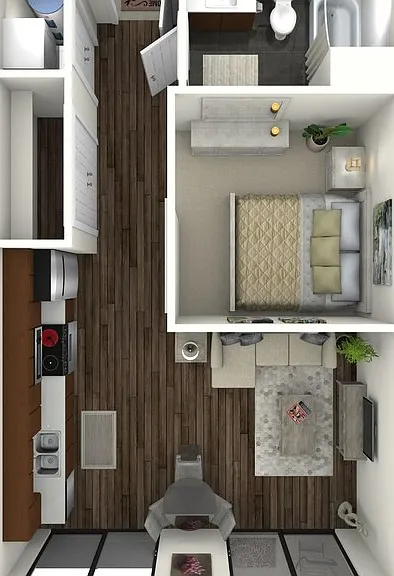 563 square foot one bedroom, one bath apartment home 563 square foot one bedroom, one bath apartment home