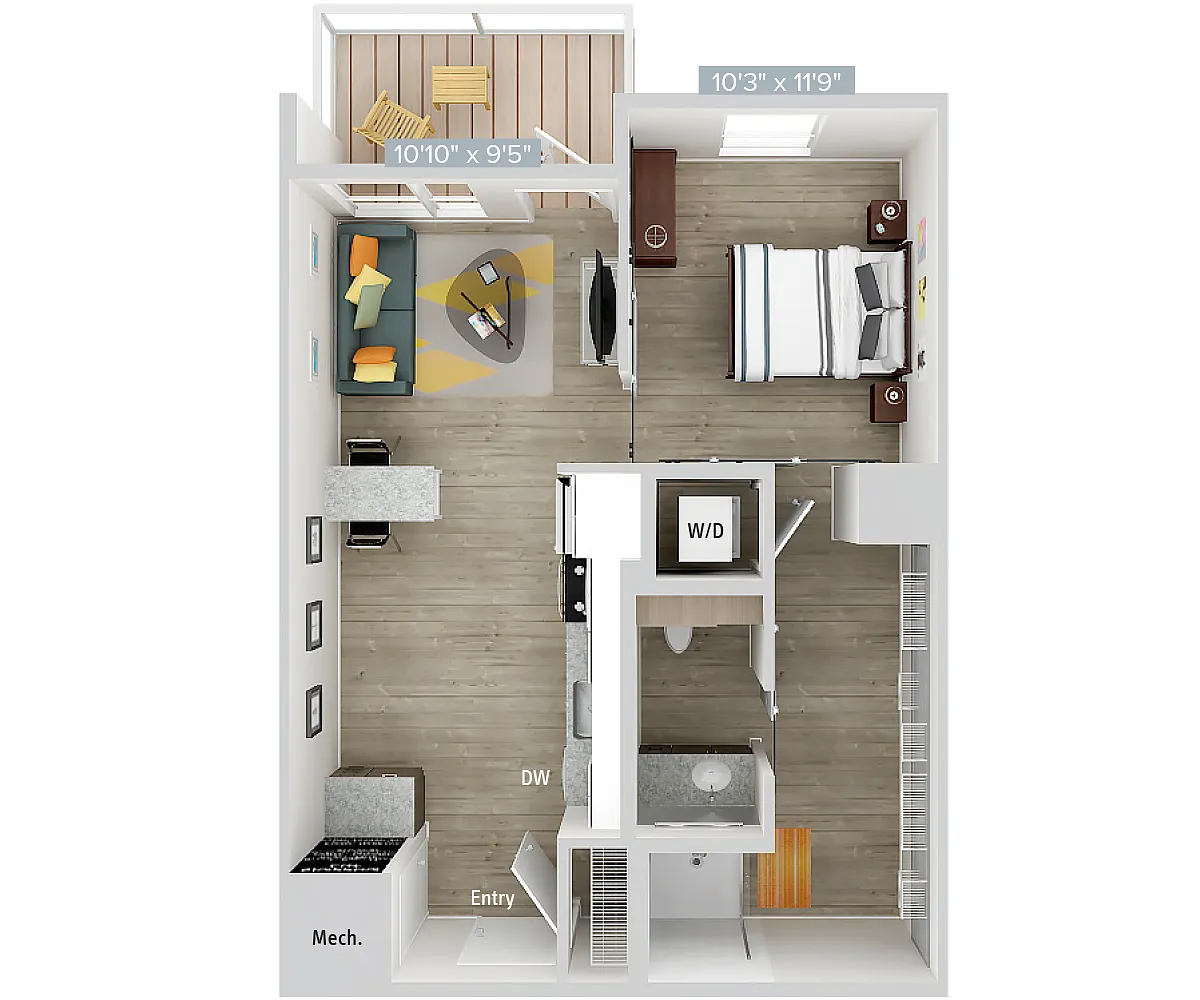 Floor plan 619