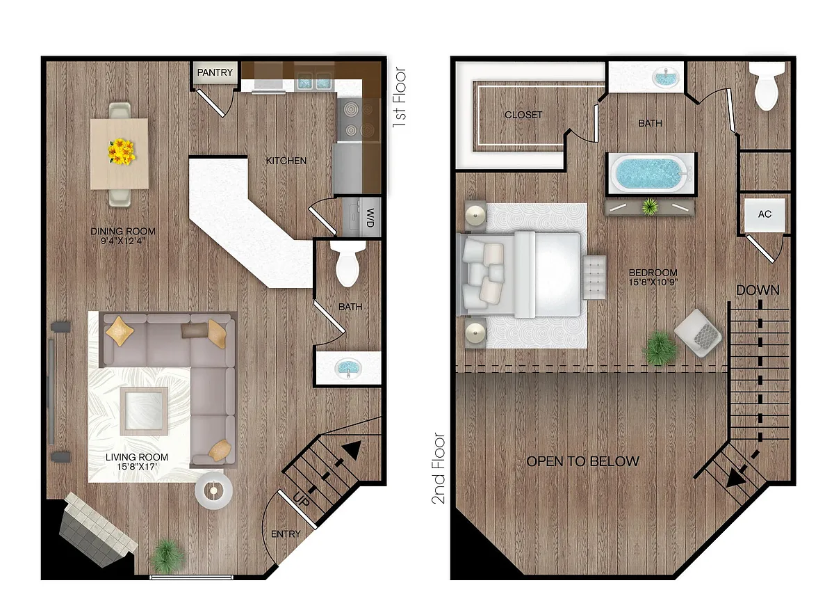 Floor plan T1C