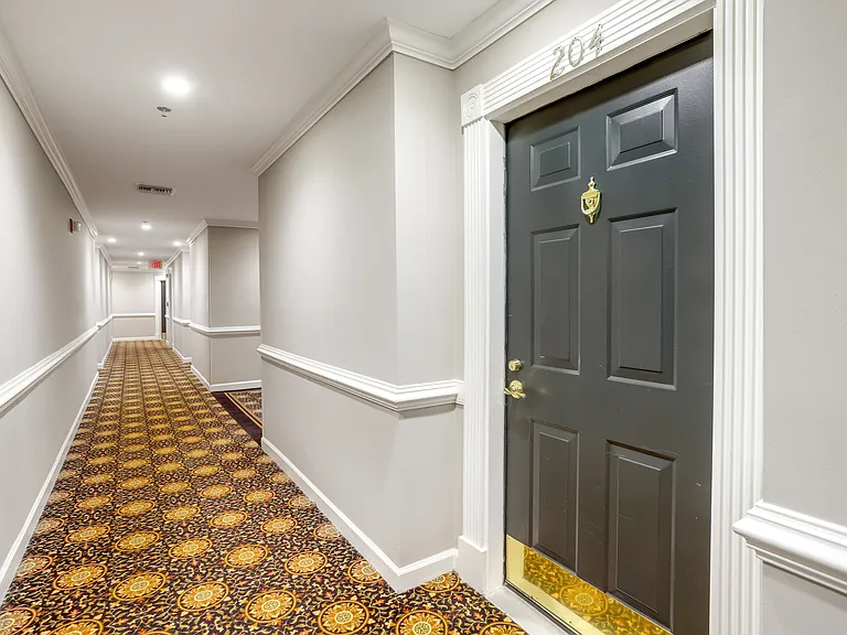 Hall entrance to the unit