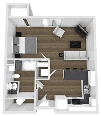 Floor plan Studios