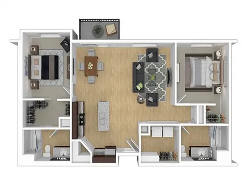 Floor plan C