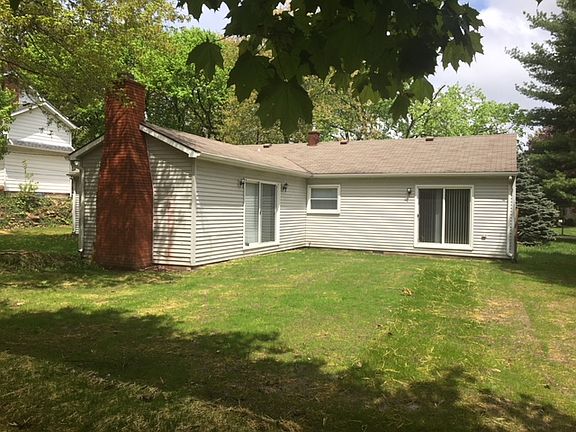 Big back yard/new grass