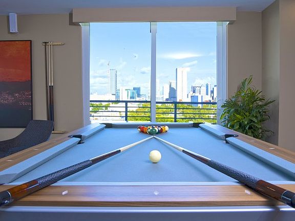 Clubhouse with Billiards Area